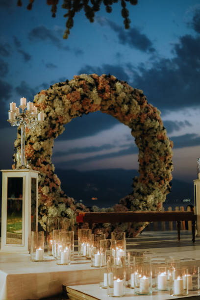 istock Wedding Detail , Decoration Flowers Background 1355181278