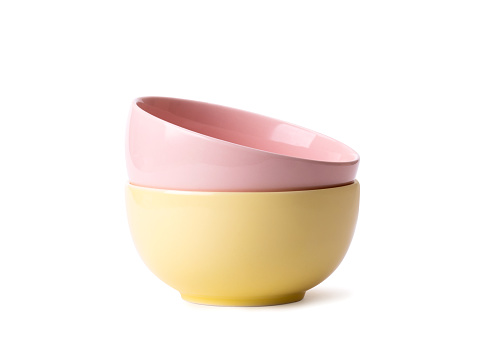 Tableware with clipping path.