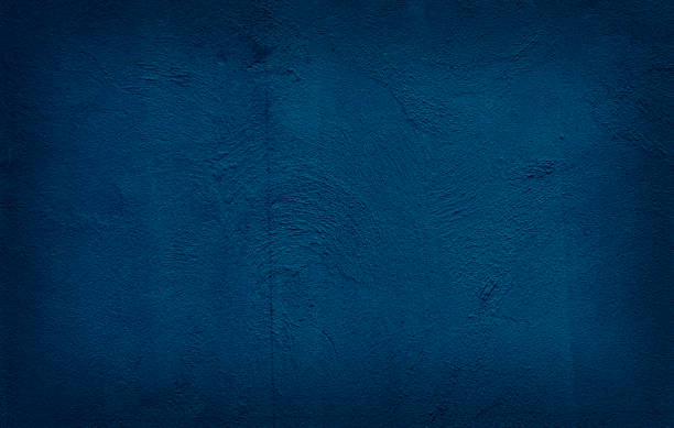 istock Beautiful Abstract Grunge Decorative Navy Blue Dark Stucco Wall Background. Art Rough Stylized Texture Banner With Space For Text 1355184731