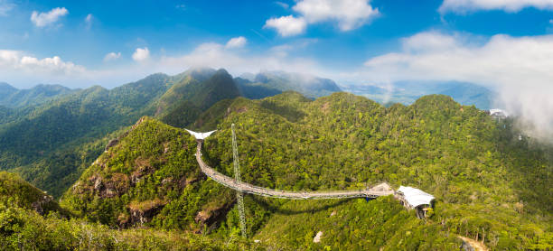 istock Sky Bridge at Langkawi island 1355189788