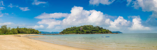 istock Panorama of  beach at Langkawi 1355190326