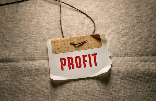 istock Profit Word , Business Concept Idea 1355190341