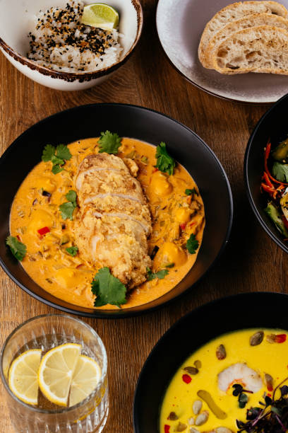istock Curry chicken according to the national Indian recipe 1355192047