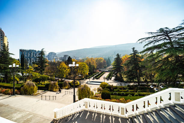 istock Autumnal Vake Park in Tbilisi 1355192311