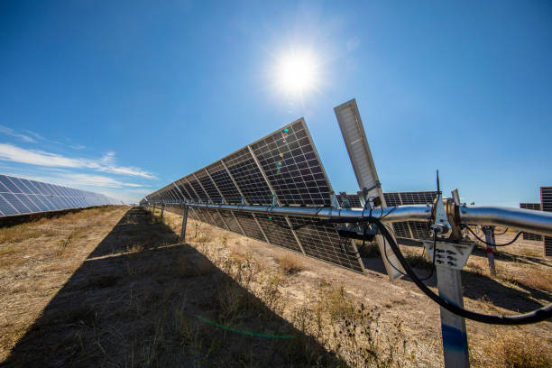 istock Solar farm in Central California 1355192361