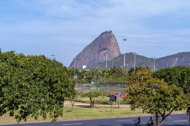 vue de rio de janeiro - natural landmark famous place travel destinations nature photos et images de collection