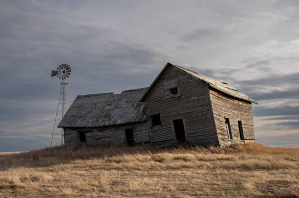 istock Abandoned rural homestead 1355196476