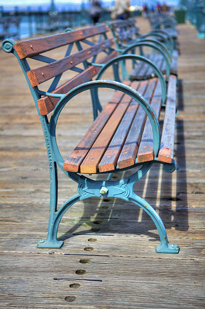 istock Shallow DOF boardwalk Benches 135519662