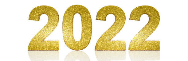 istock Happy New Year Background. Start to 2022. 3D illustration 1355198279