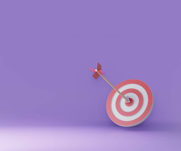 istock Dart target. Business Success Concept. Creative idea 3d illustration rendering. 1355199392