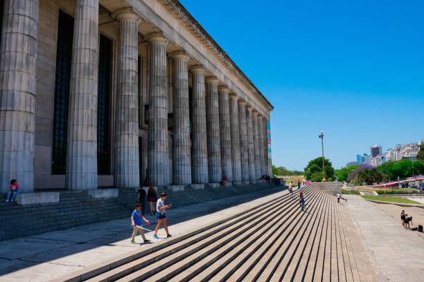 escadas da faculdade de direito da universidade de buenos aires - law school - fotografias e filmes do acervo