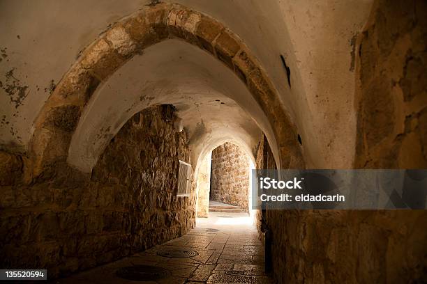 Старый Иерусалим Тоннель — стоковые фотографии и другие картинки Старый город - Иерусалим - Старый город - Иерусалим, Арка - архитектурный элемент, Архитектура