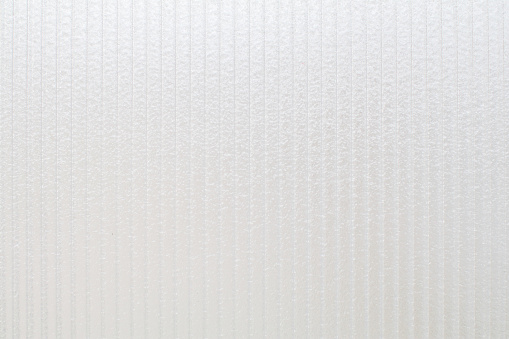 Polycarbonate plastic, Transparent material Corrugated plastic surface use for partition wall or roofing. Background and texture.