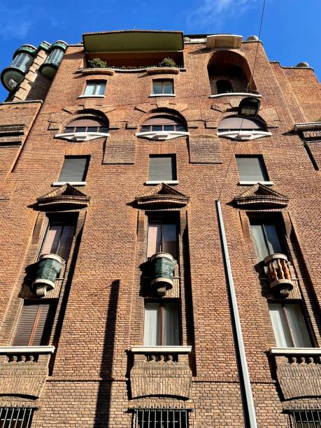 istock Twentieth century architecture in Milan. 1355216747