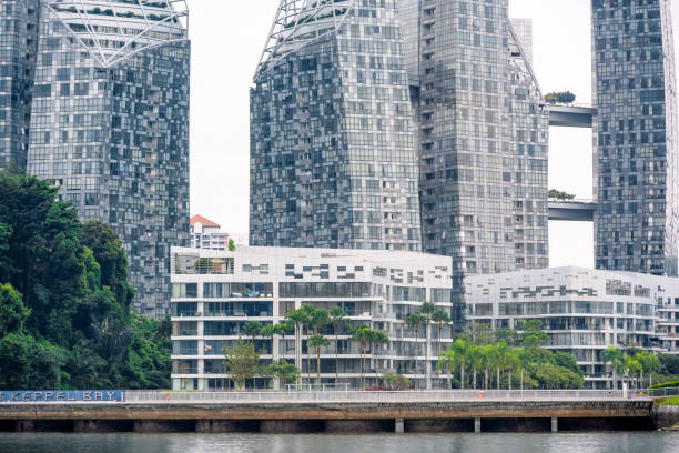 istock Luxurious living buildings in Singapore 1355223663