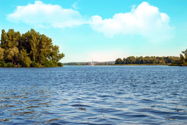 istock landscape on the water yacht 1355232973