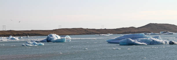 istock Icebergs float on Jokulsarlon glacier lagoon - Iceland (south) 1355236386