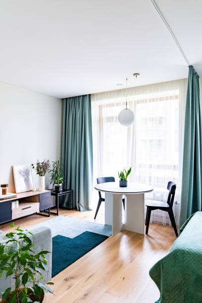 istock Cozy and modern living room 1355250697