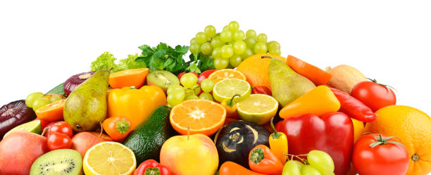 istock Multi-colored and appetizing fruits and vegetables 1355252660