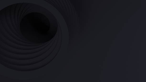 istock Abstract background of random rings 1355258428