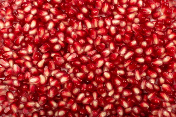istock Pomegranate Seeds Isolated on White Background 1355260102