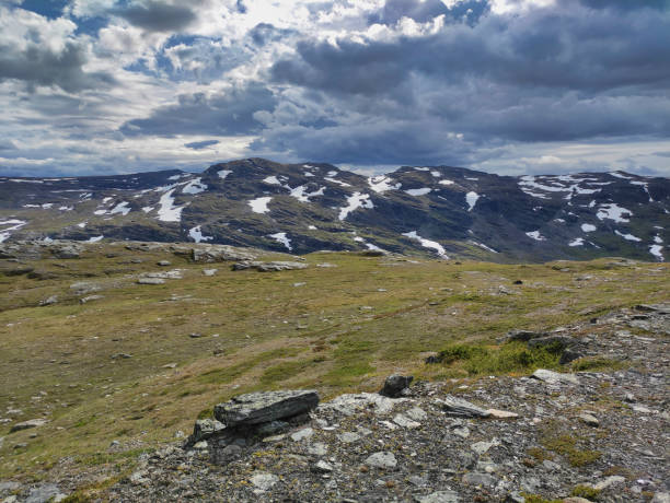istock Landscape images over mountains in Sweden 1355261190