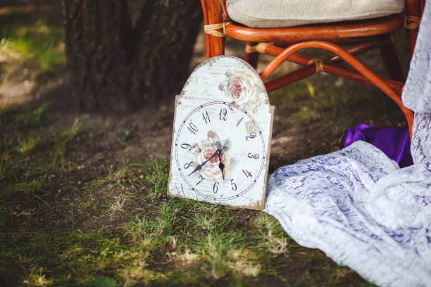 istock Place for a wedding photo shoot in nature with the decor. 1355262049