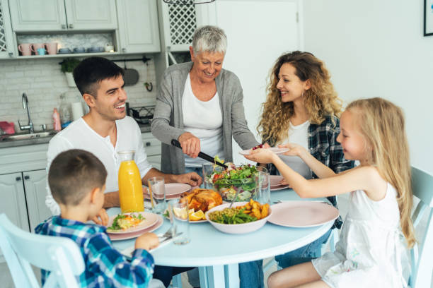 istock Family lunch 1355271752