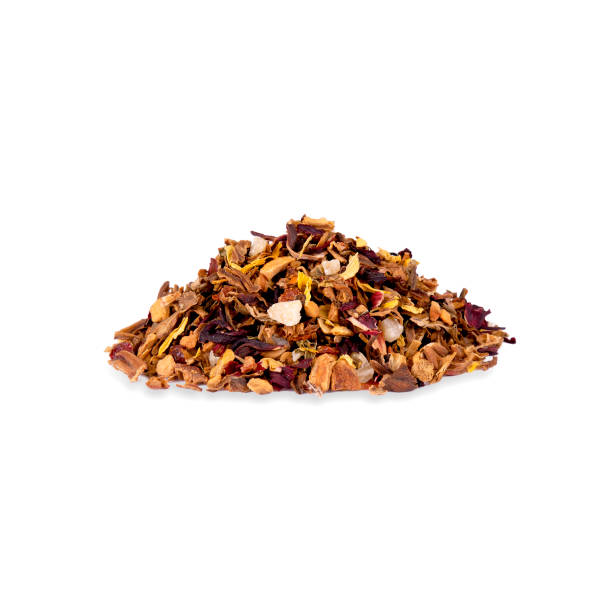 istock pile of indulgence pineapple blend tea isolated on white background 1355277591