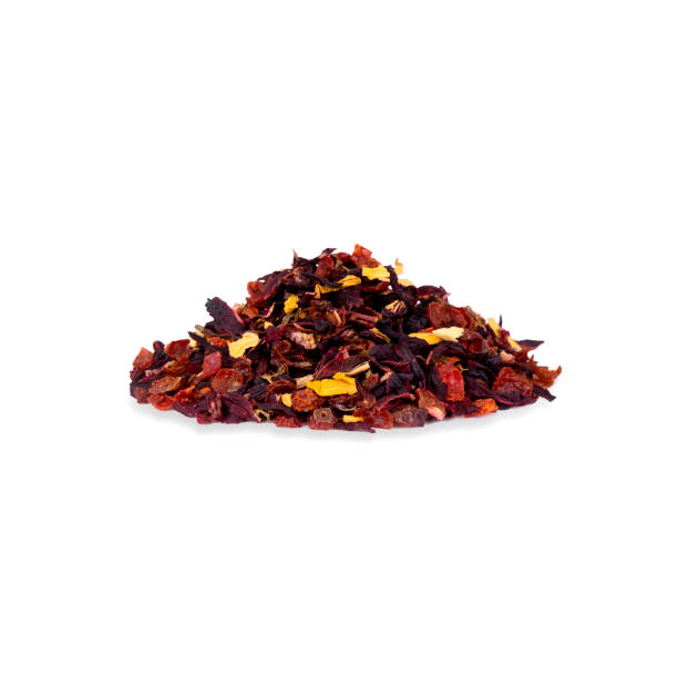 istock pile of indulgence forest fruit tea  isolated on white background 1355277855
