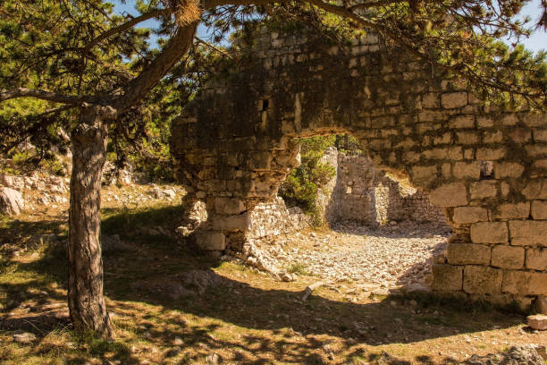 istock Baska Citadel Ruins, Krk Island, Croatia 1355278992