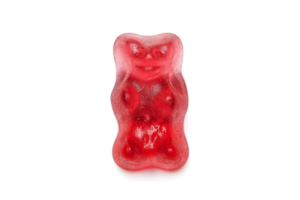 istock Gummy Bear Candy Isolated on White Background. Jelly Sweets 1355282979