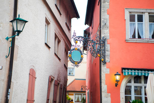 istock Germany, Bavaria, Rothenburg, ancient buildings 1355286430