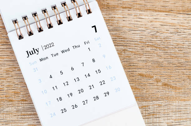 istock July 2022 desk calendar 1355292044