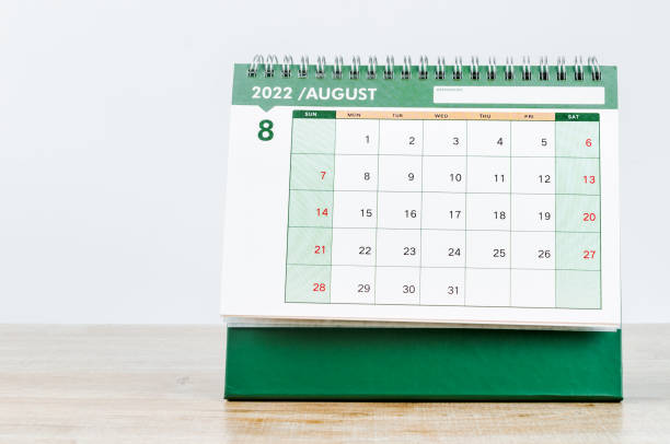 istock August 2022 desk calendar 1355293277