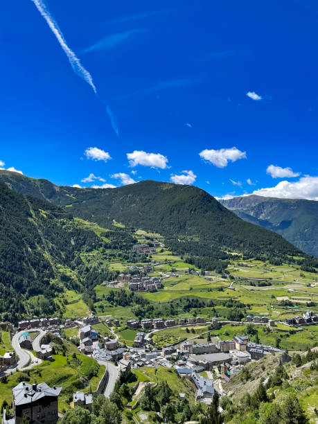istock Beautiful mountain landscape in Pyrenees, Andorra at sunny day 1355297200