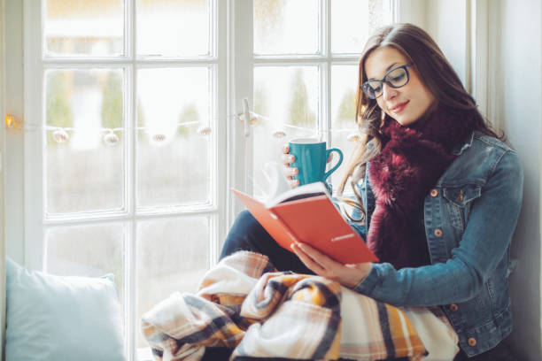 istock Young woman at home 1355298979