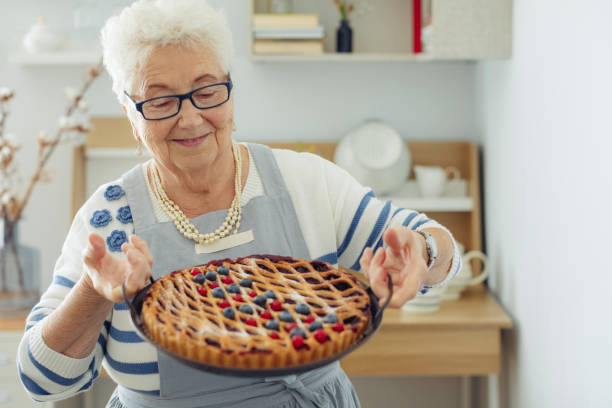istock Senior woman at home 1355299851