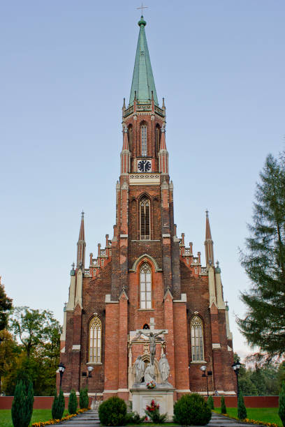 istock Old gothic catholic church 1355313993