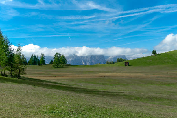 Pra de Armentara- hiking along the Armentara alpine Meadows in South Tyrol