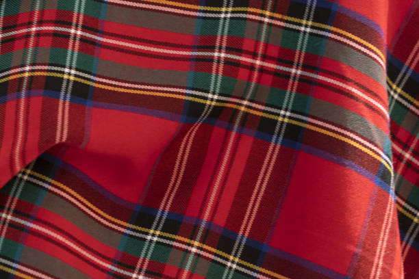 istock Xmas Christmas style clothes fabric detail 1355321543