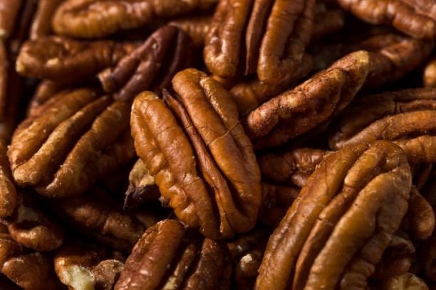 istock Raw Brown Oranic Pecan Nuts 1355328599