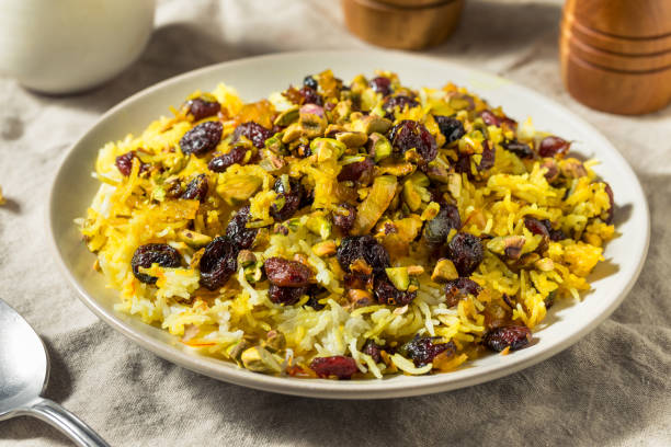 istock Homemade Thanksgiving Cranberry Rice Pilaf 1355329459