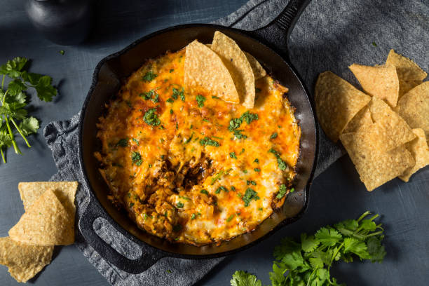 istock Homemade Mexican Chorizo Queso Oaxaca Dip 1355329759