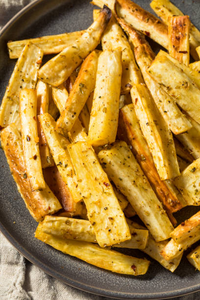 istock Homemade Roasted Parnsip Fries 1355330488