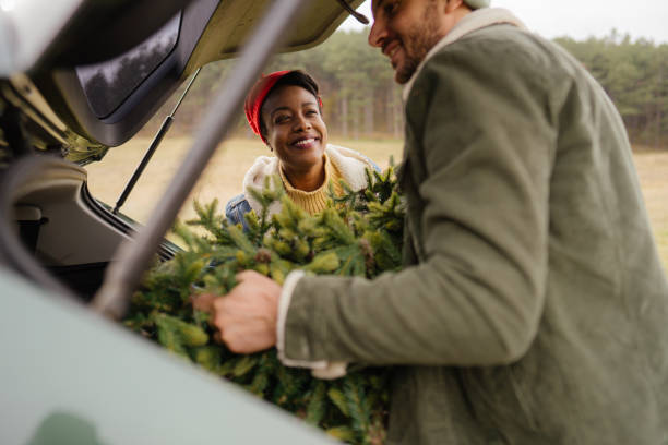 istock Taking our perfect Christmas tree home 1355331857