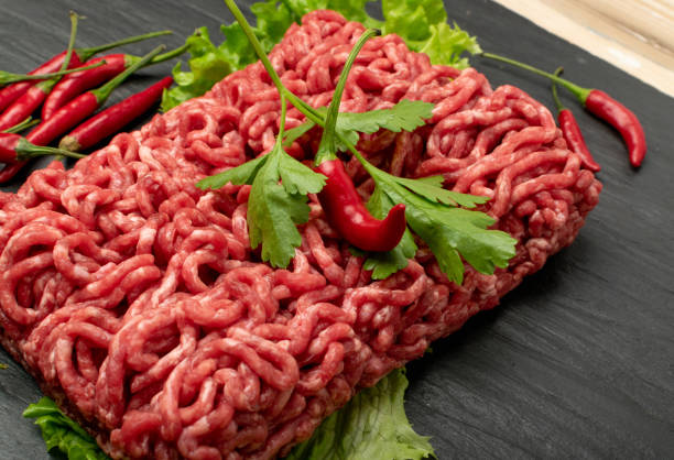 istock Mince Meat, Ground Beef, Uncooked Mincemeat 1355344066