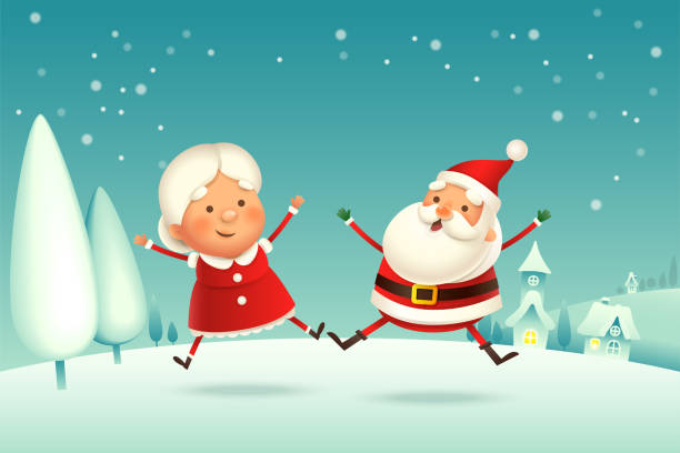 Animated Santa And Mrs Claus Stock Photos, Pictures & Royalty-Free Images - iStock Animated Santa And Mrs Claus Stock Photos, Pictures & Royalty-Free Images - iStock
