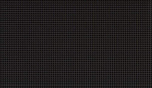 istock Spot lit perforated metal plate 1355352424