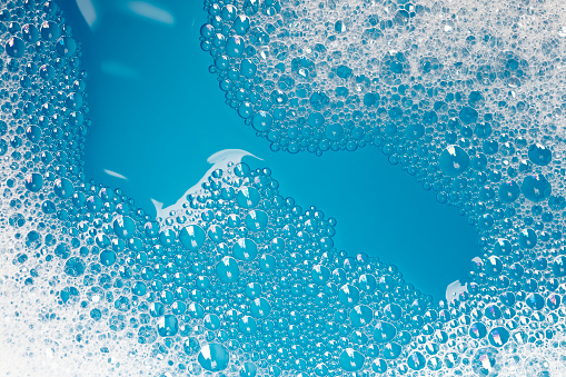 Soap Suds Background Stock Photo - Download Image Now - Abstract ...
